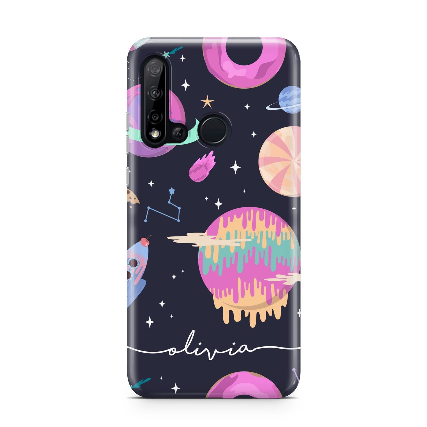 Super Sweet Galactic Custom Name Huawei P20 Lite 5G Phone Case