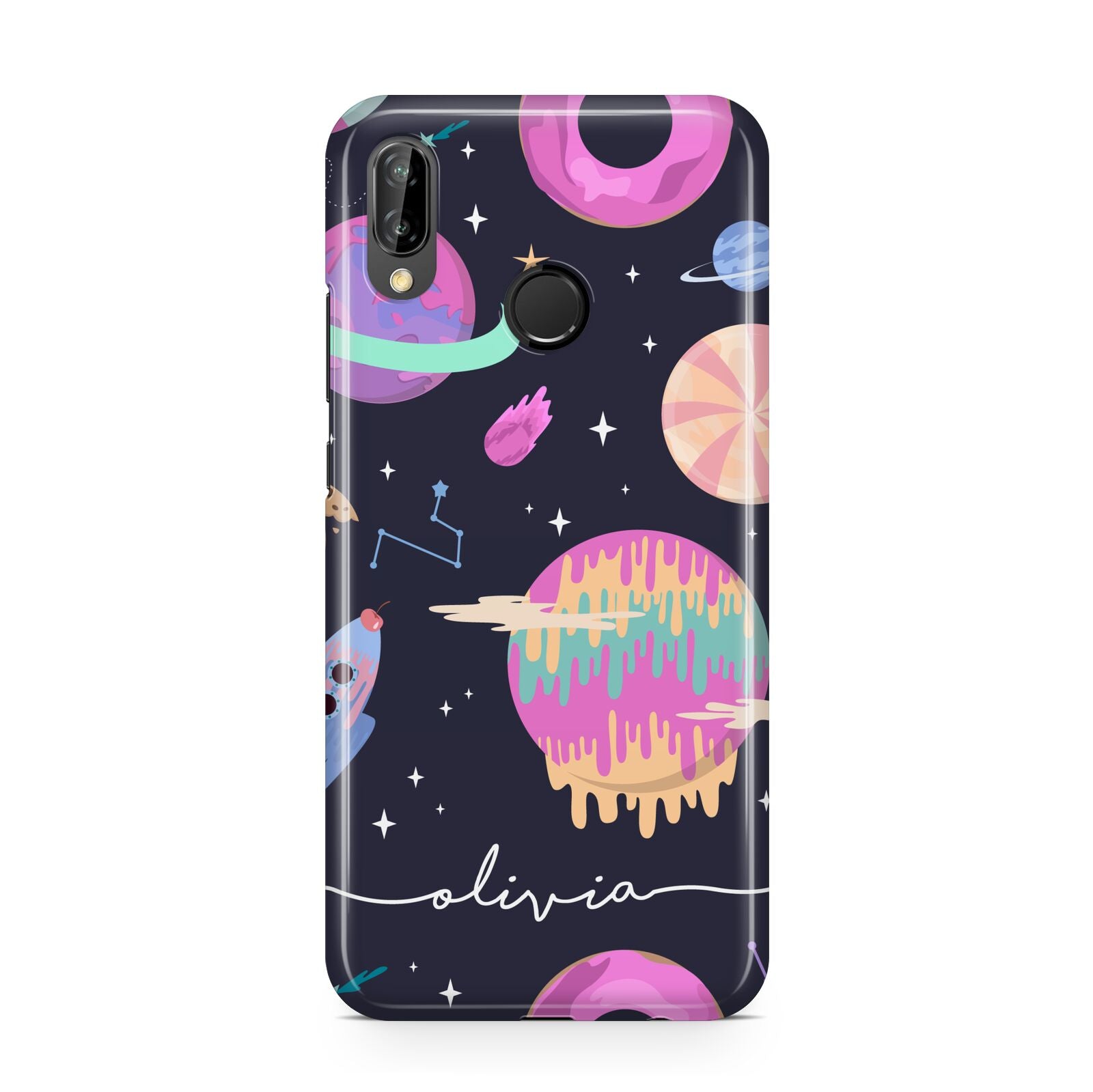 Super Sweet Galactic Custom Name Huawei P20 Lite Phone Case