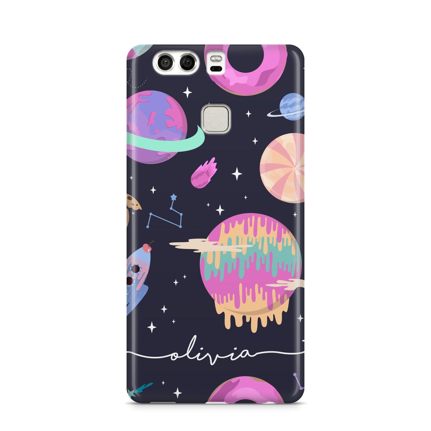 Super Sweet Galactic Custom Name Huawei P9 Case