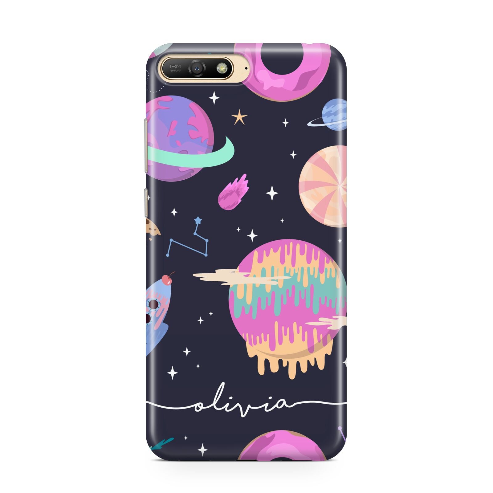 Super Sweet Galactic Custom Name Huawei Y6 2018