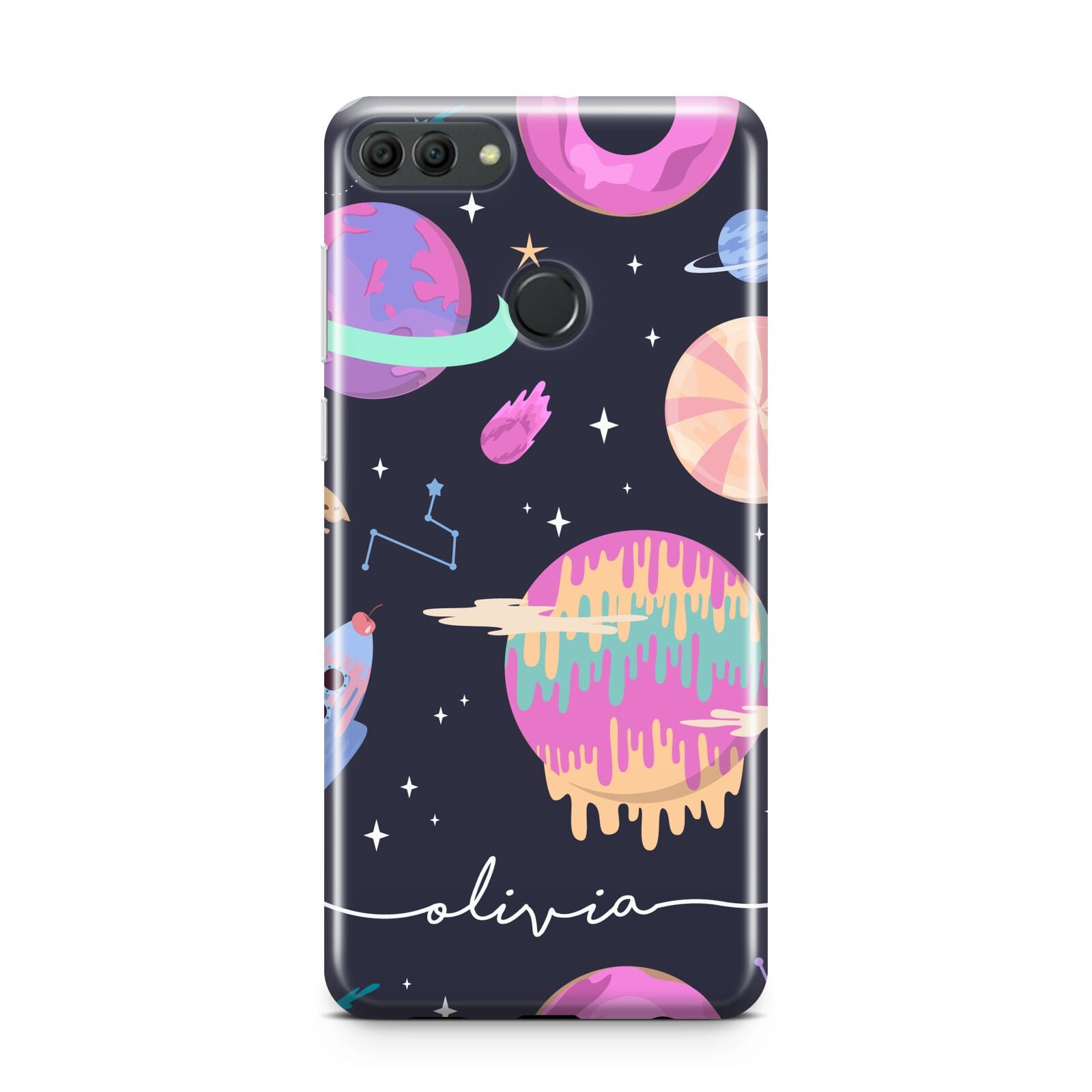 Super Sweet Galactic Custom Name Huawei Y9 2018