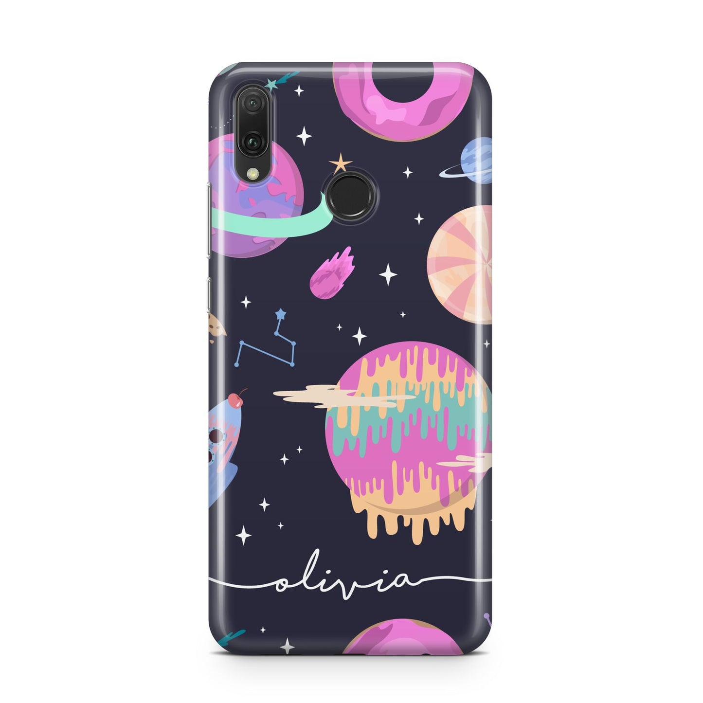 Super Sweet Galactic Custom Name Huawei Y9 2019