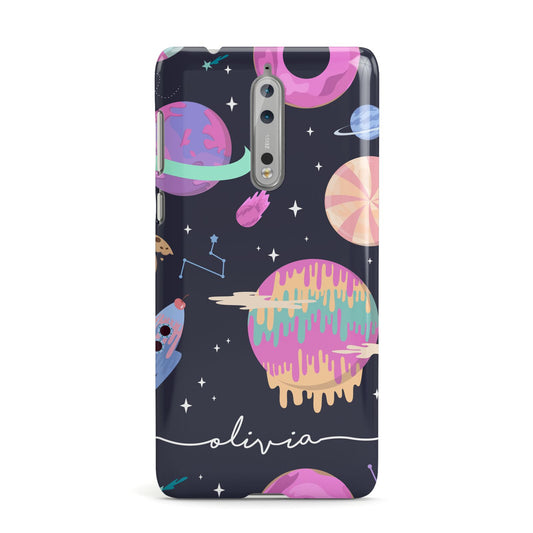 Super Sweet Galactic Custom Name Nokia Case