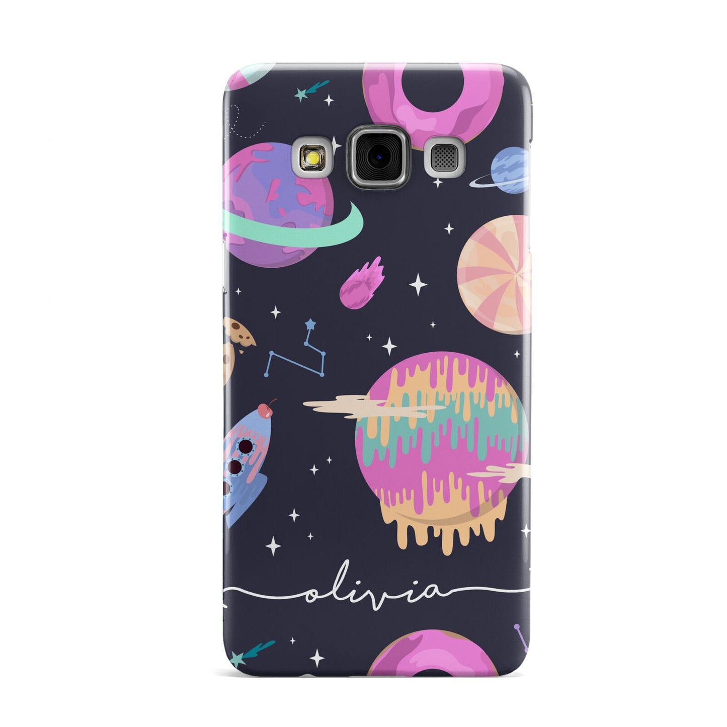 Super Sweet Galactic Custom Name Samsung Galaxy A3 Case