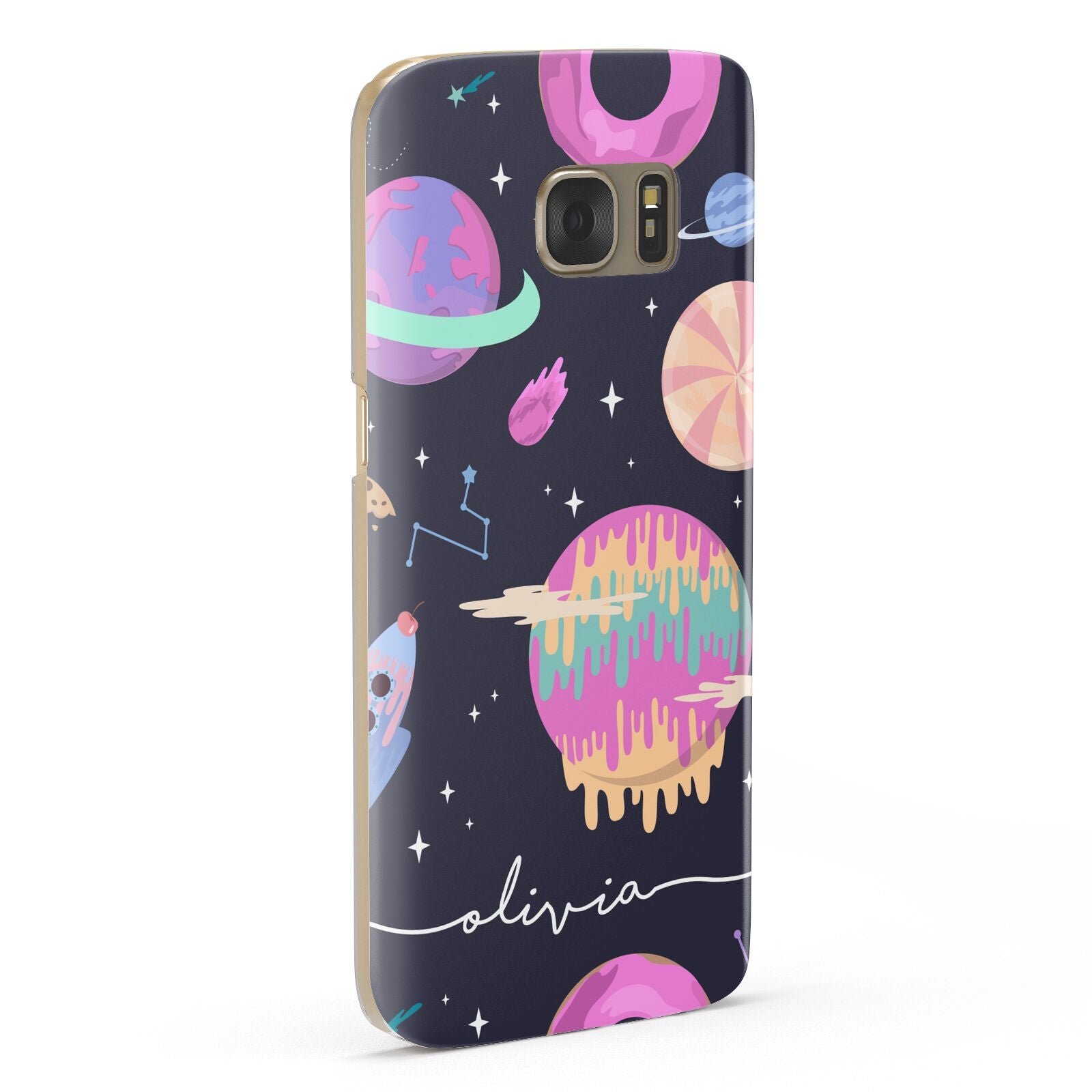 Super Sweet Galactic Custom Name Samsung Galaxy Case Fourty Five Degrees