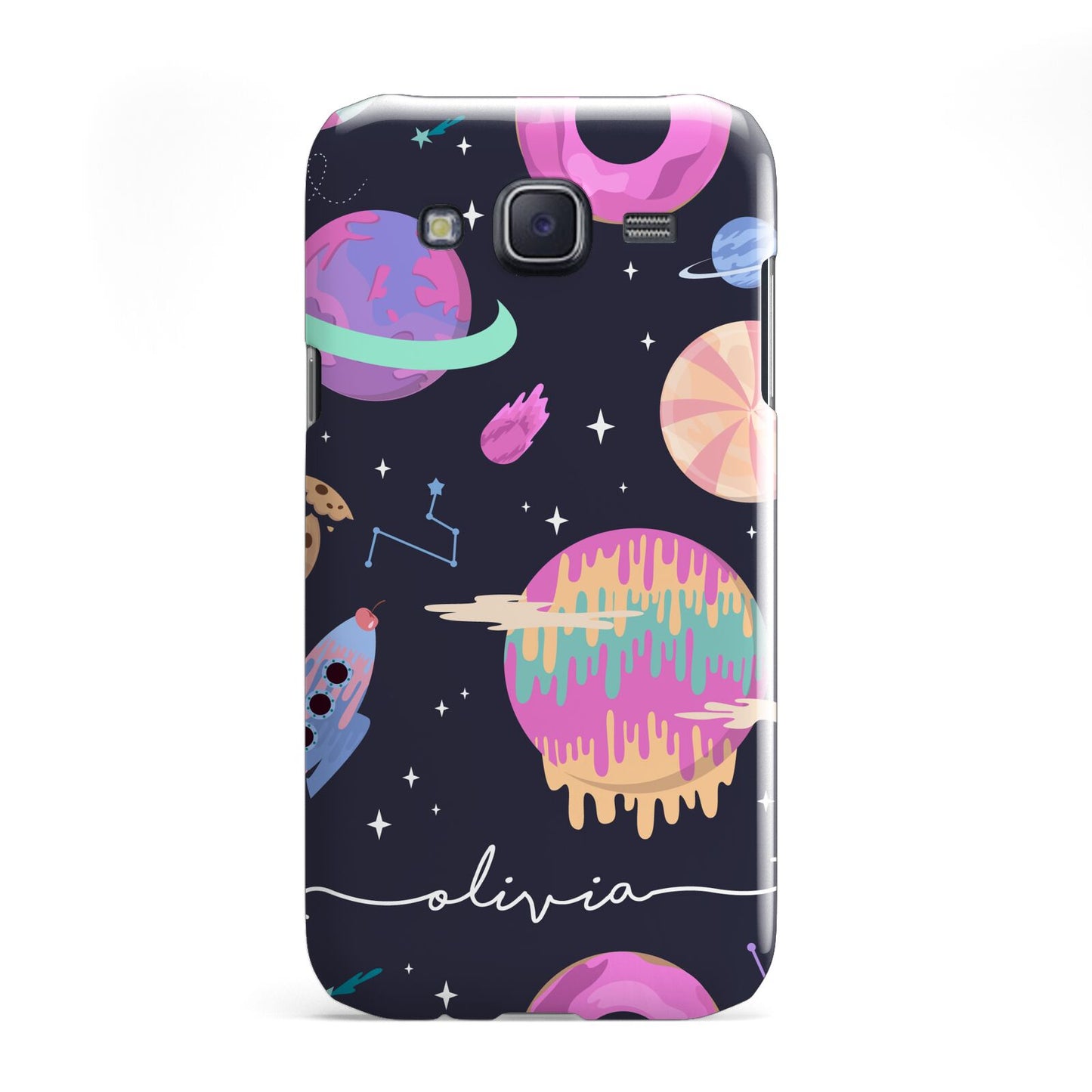 Super Sweet Galactic Custom Name Samsung Galaxy J5 Case