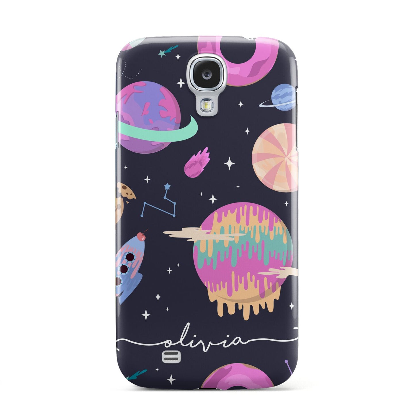 Super Sweet Galactic Custom Name Samsung Galaxy S4 Case