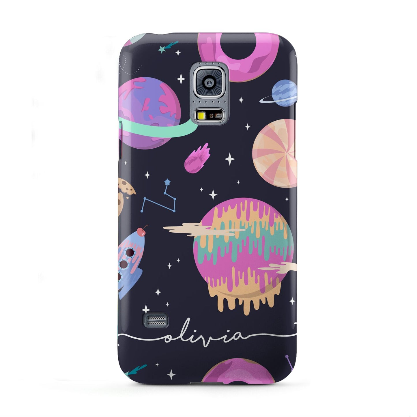 Super Sweet Galactic Custom Name Samsung Galaxy S5 Mini Case