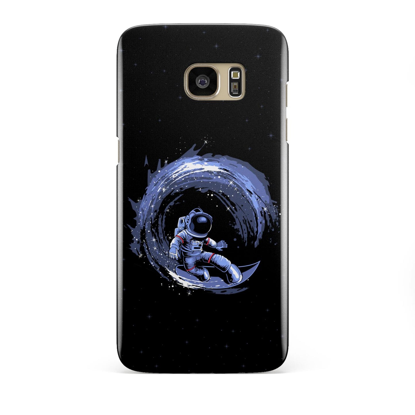 Surfing Astronaut Samsung Galaxy S7 Edge Case