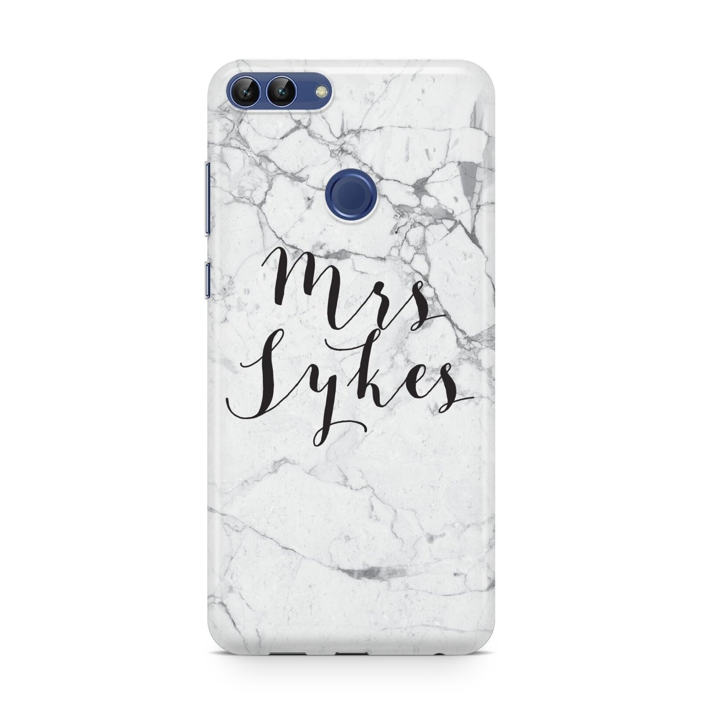 Surname Personalised Marble Huawei P Smart Case