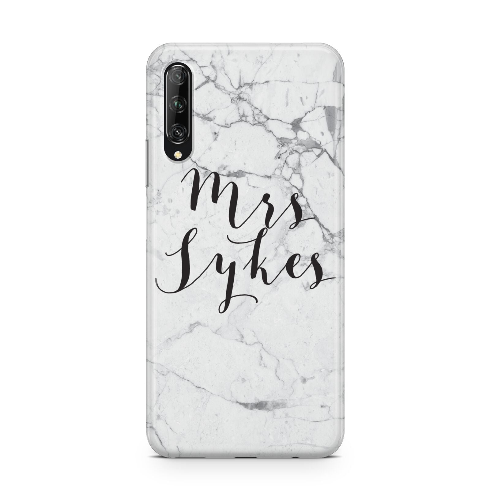 Surname Personalised Marble Huawei P Smart Pro 2019