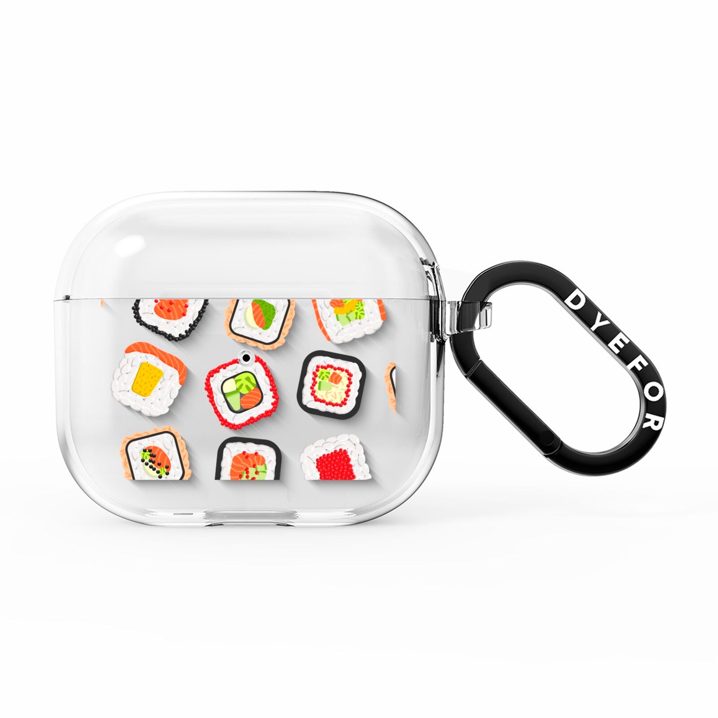 Sushi AirPods Clear Case 3rd Gen