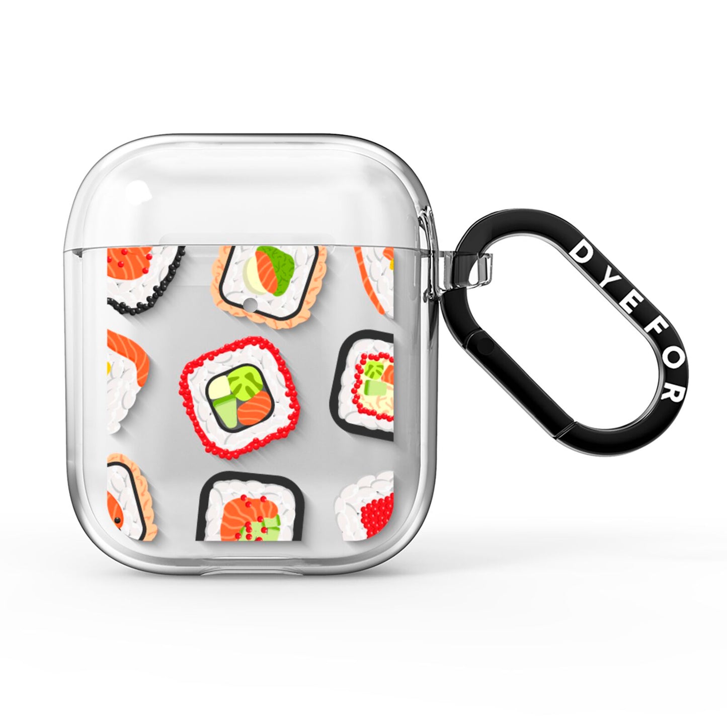 Sushi AirPods Clear Case