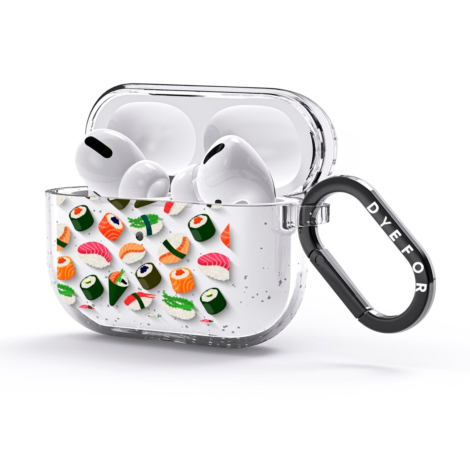 Sushi Fun AirPods Glitter Case 3rd Gen Side Image