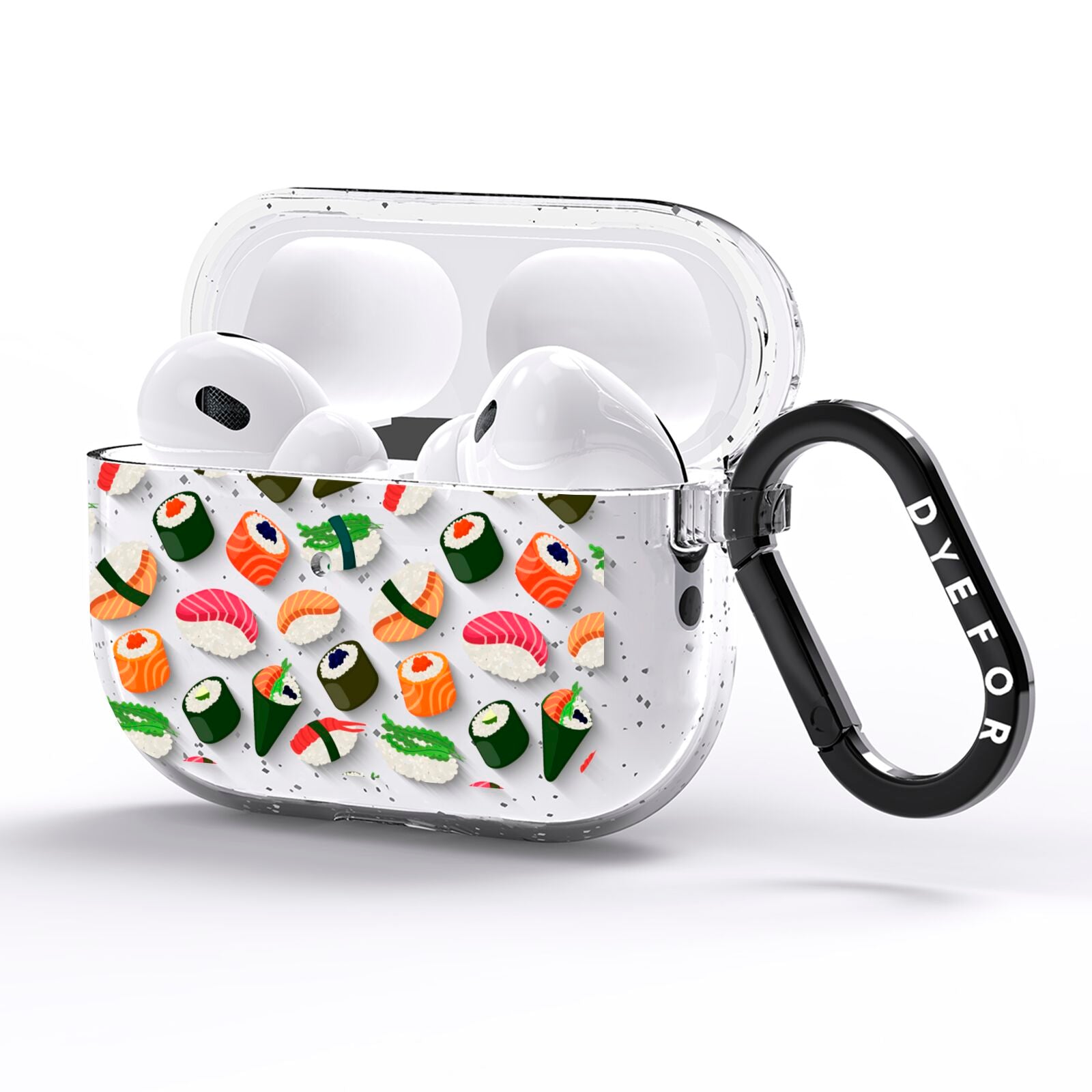 Sushi Fun AirPods Pro Glitter Case Side Image