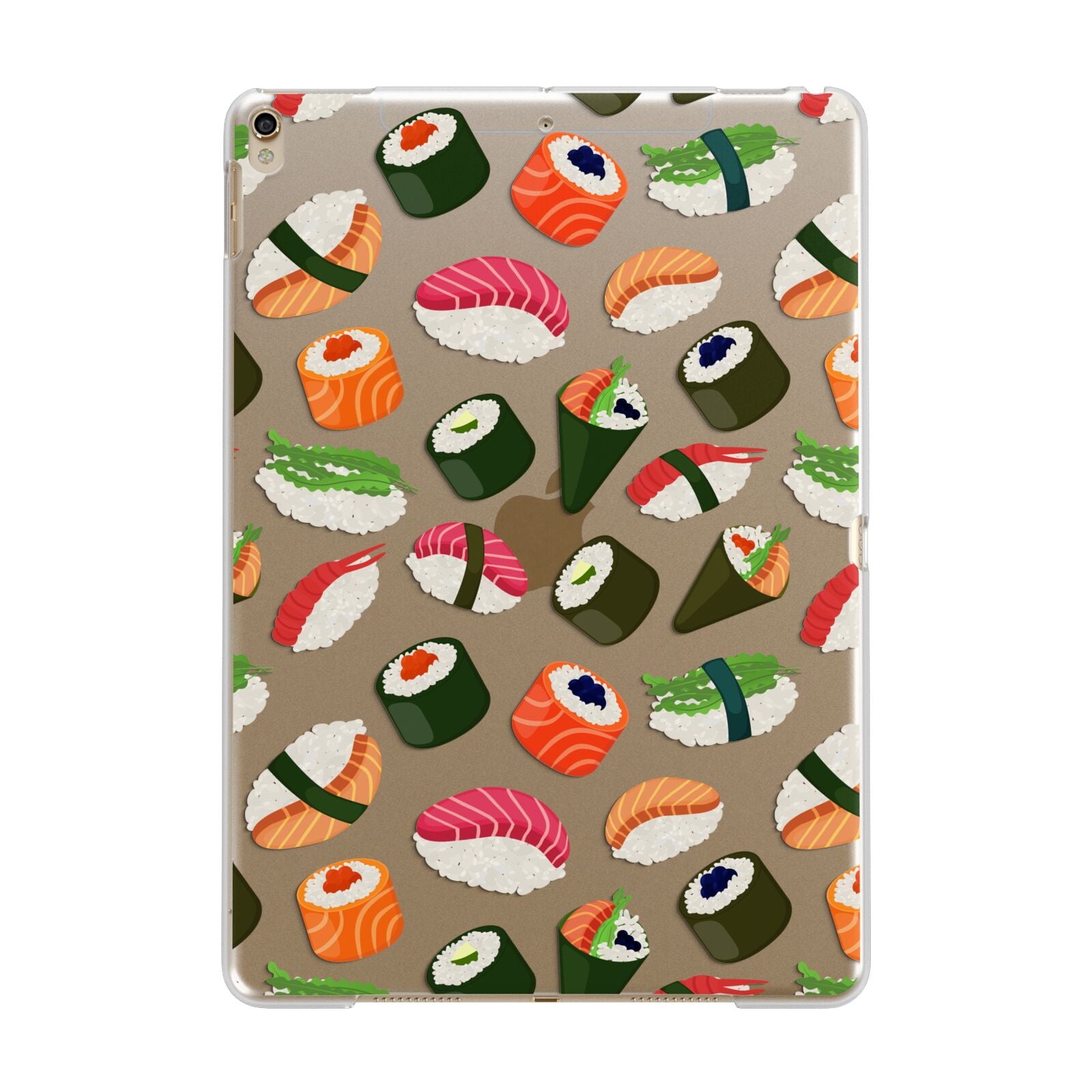 Sushi Fun Apple iPad Gold Case