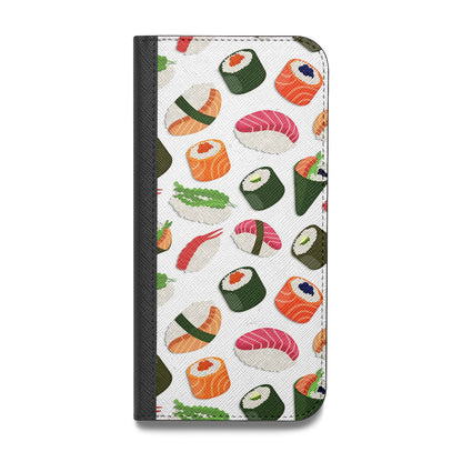 Sushi Fun Vegan Leather Flip iPhone Case