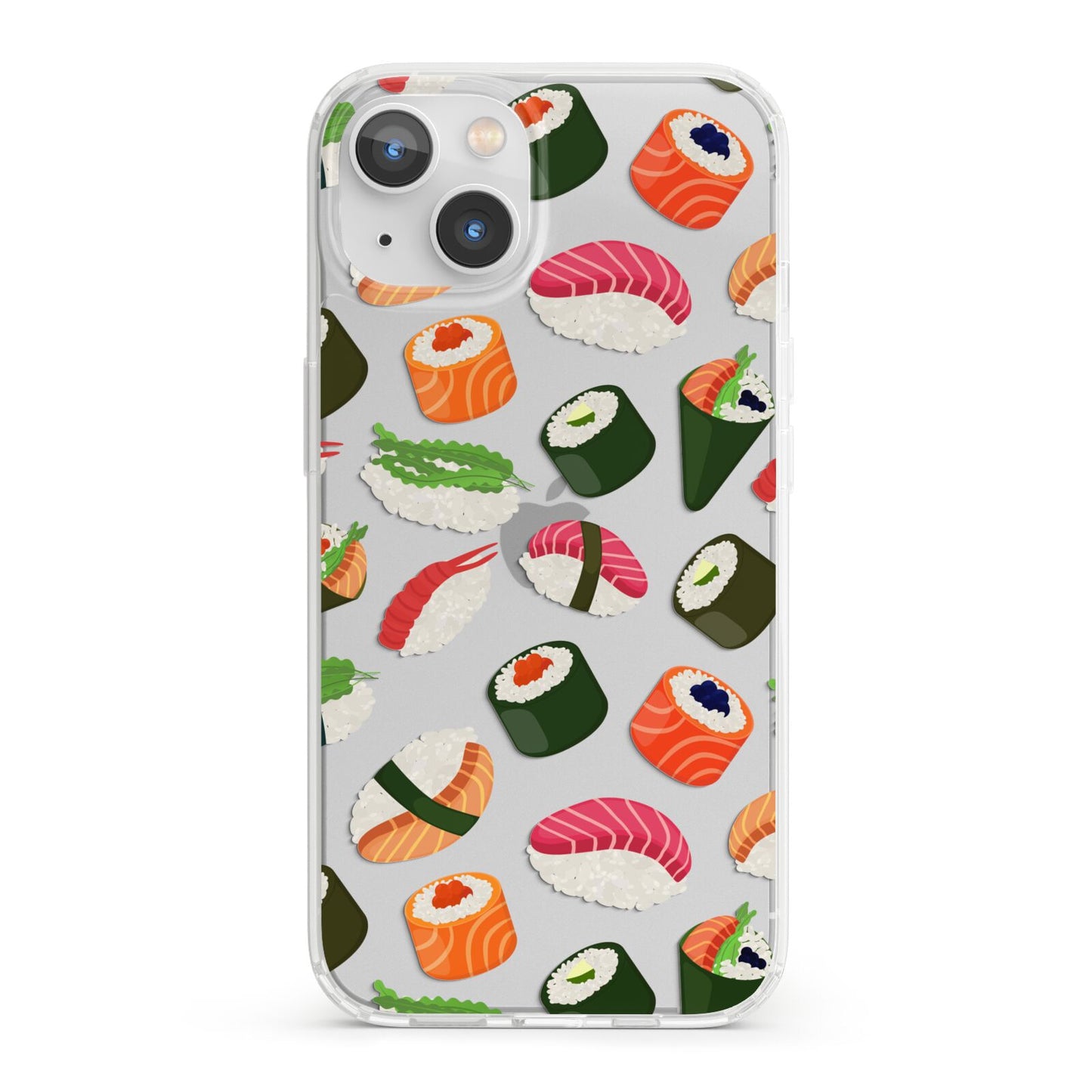 Sushi Fun iPhone 13 Clear Bumper Case