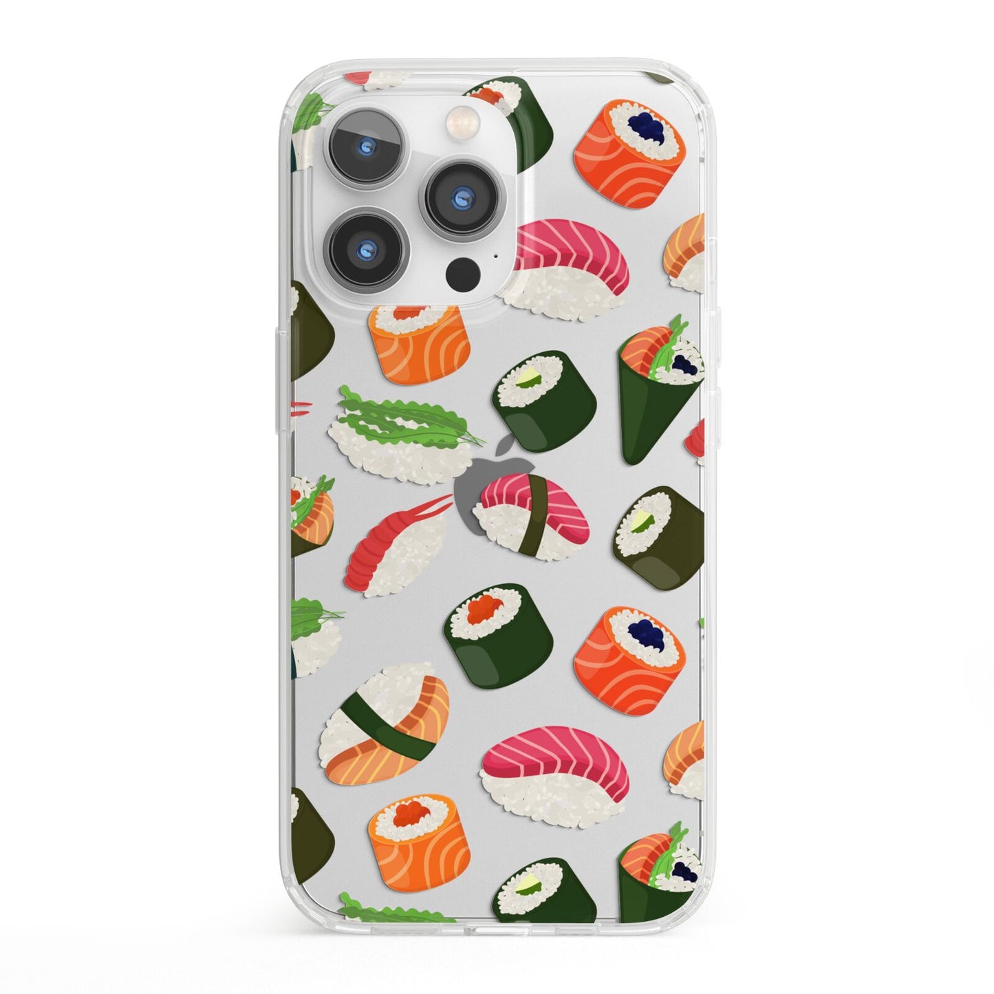 Sushi Fun iPhone 13 Pro Clear Bumper Case