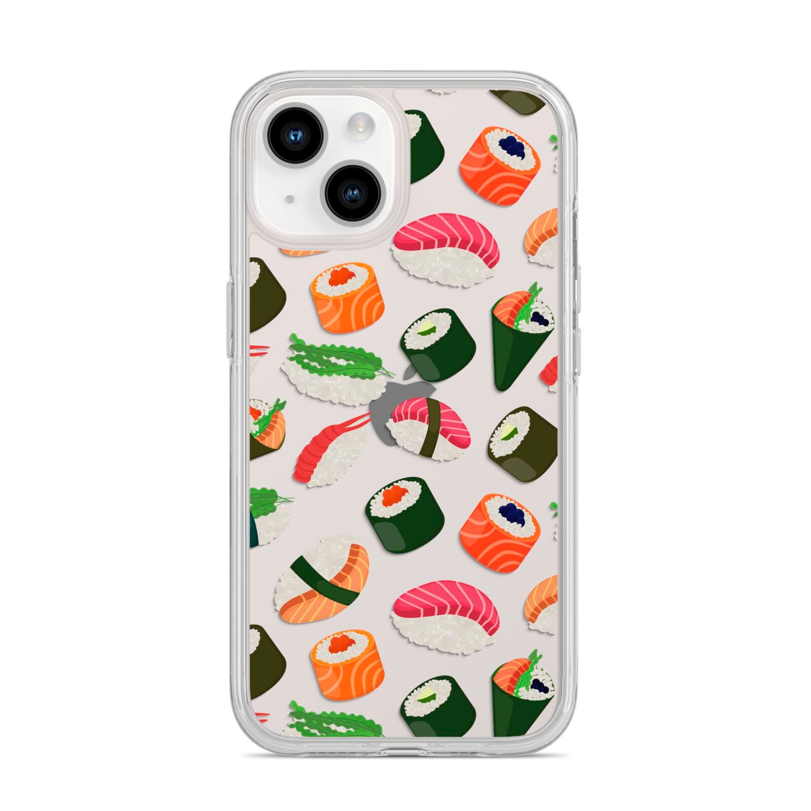 Sushi Fun iPhone 14 Clear Tough Case Starlight