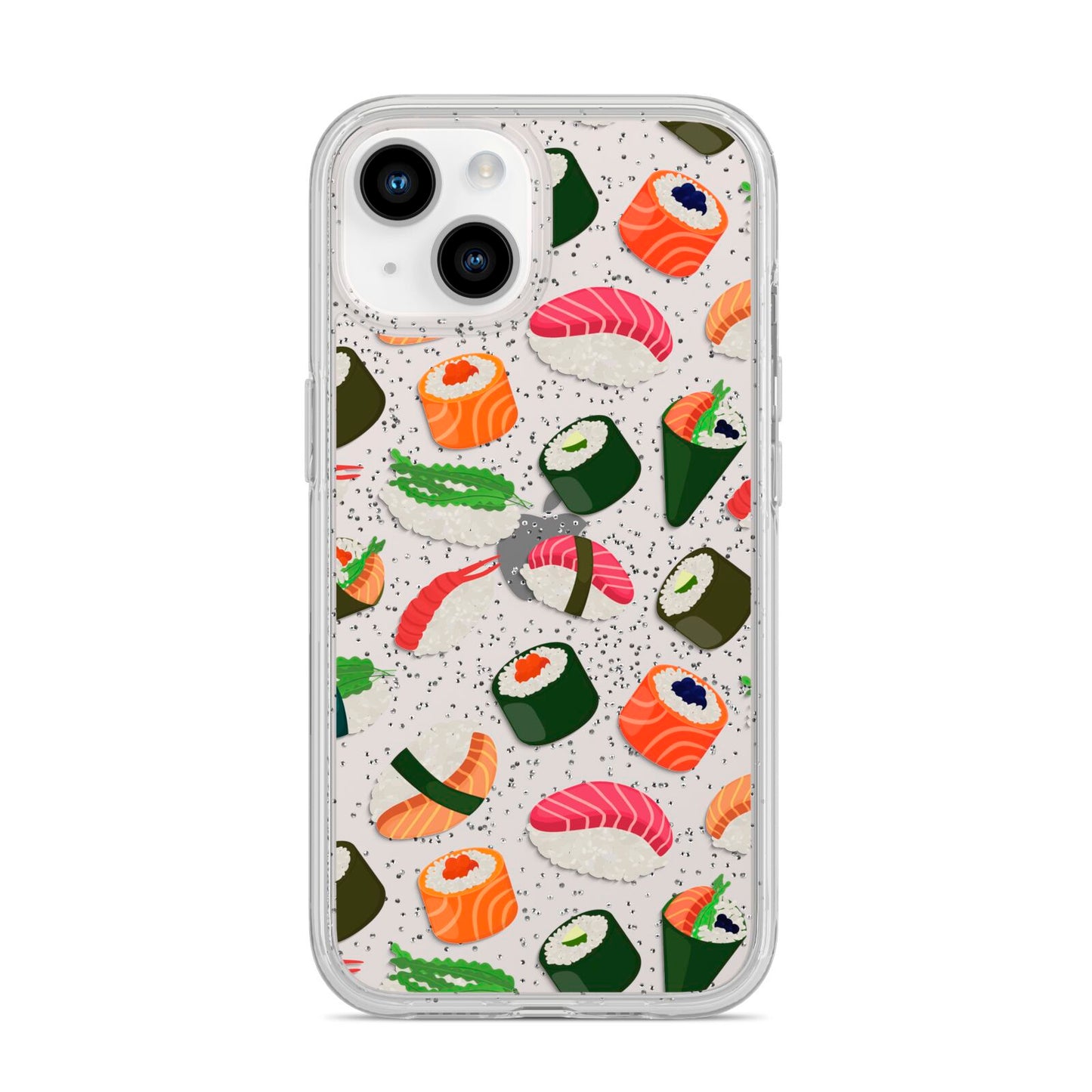 Sushi Fun iPhone 14 Glitter Tough Case Starlight