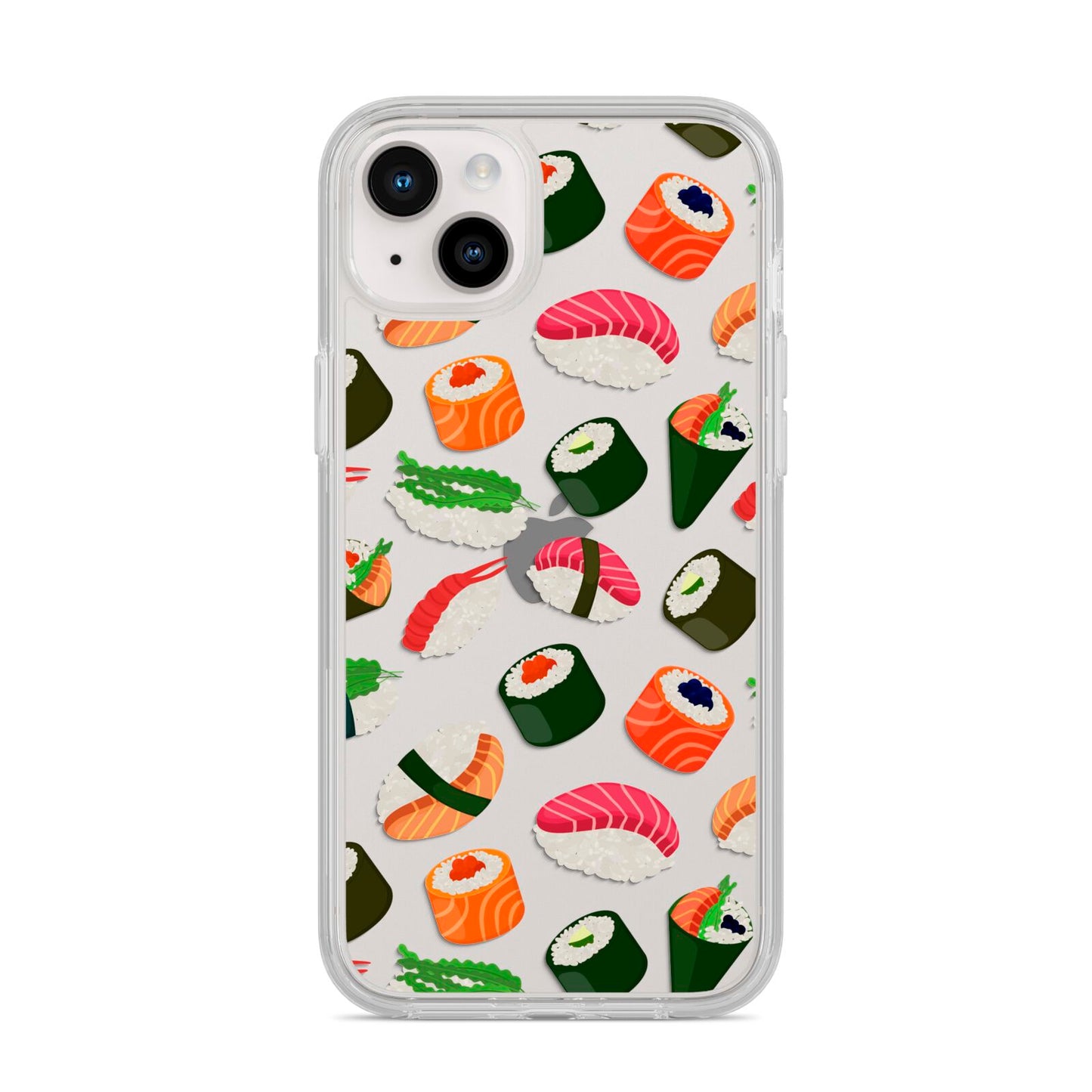 Sushi Fun iPhone 14 Plus Clear Tough Case Starlight