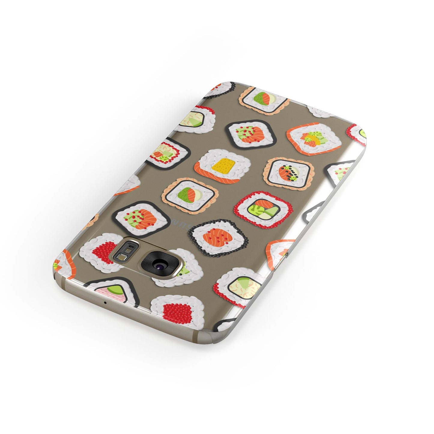 Sushi Samsung Galaxy Case Front Close Up