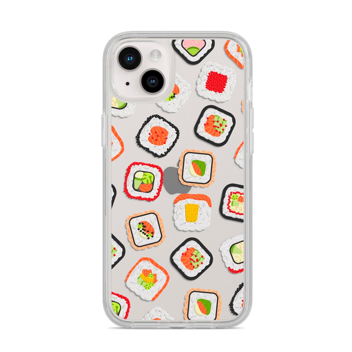 Sushi iPhone 14 Plus Clear Tough Case Starlight