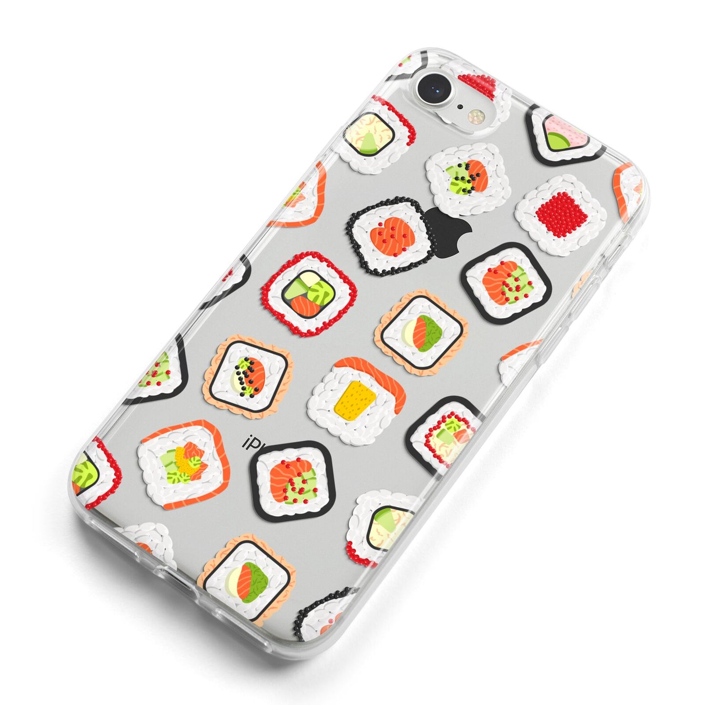 Sushi iPhone 8 Bumper Case on Silver iPhone Alternative Image