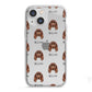 Sussex Spaniel Icon with Name iPhone 13 Mini TPU Impact Case with White Edges