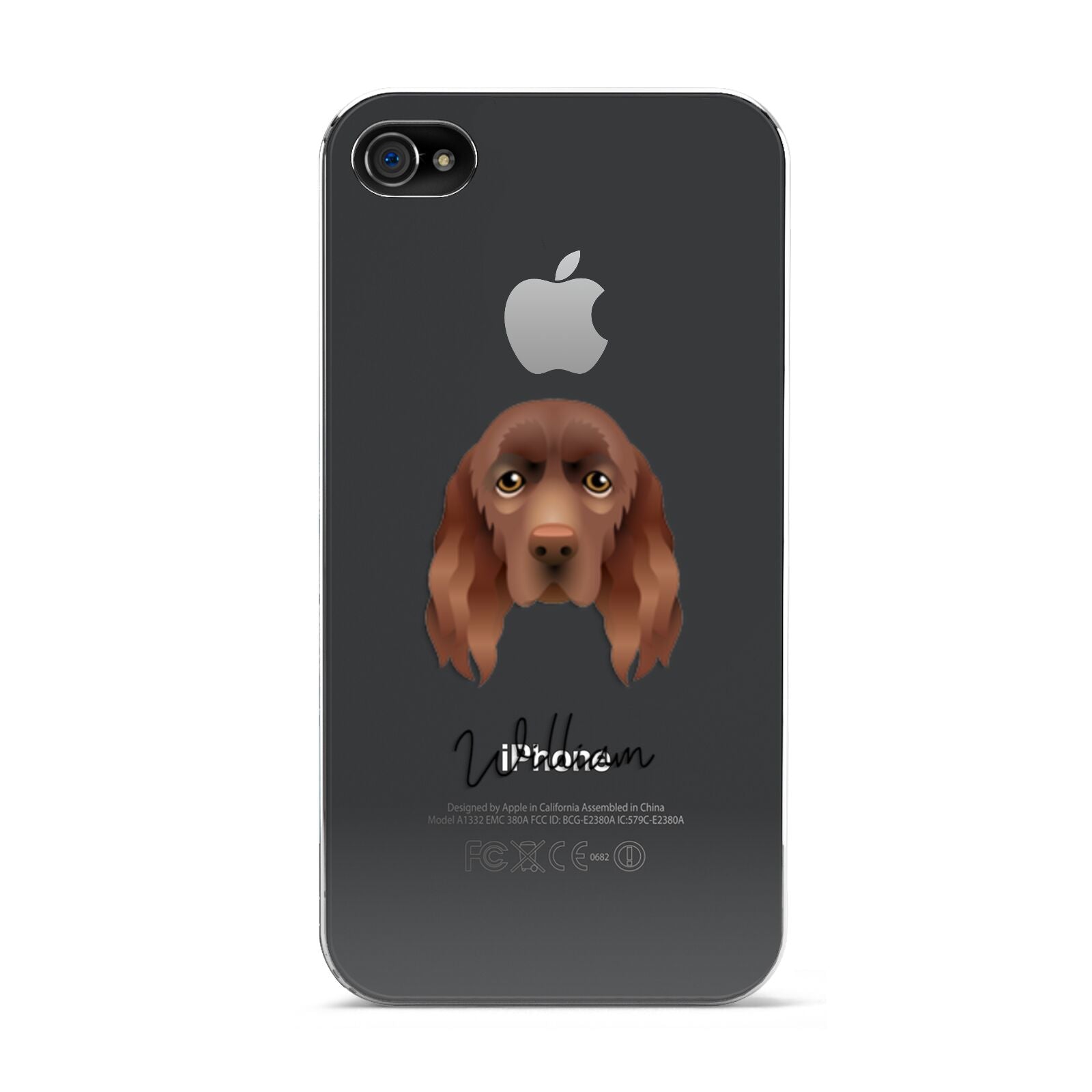 Sussex Spaniel Personalised Apple iPhone 4s Case