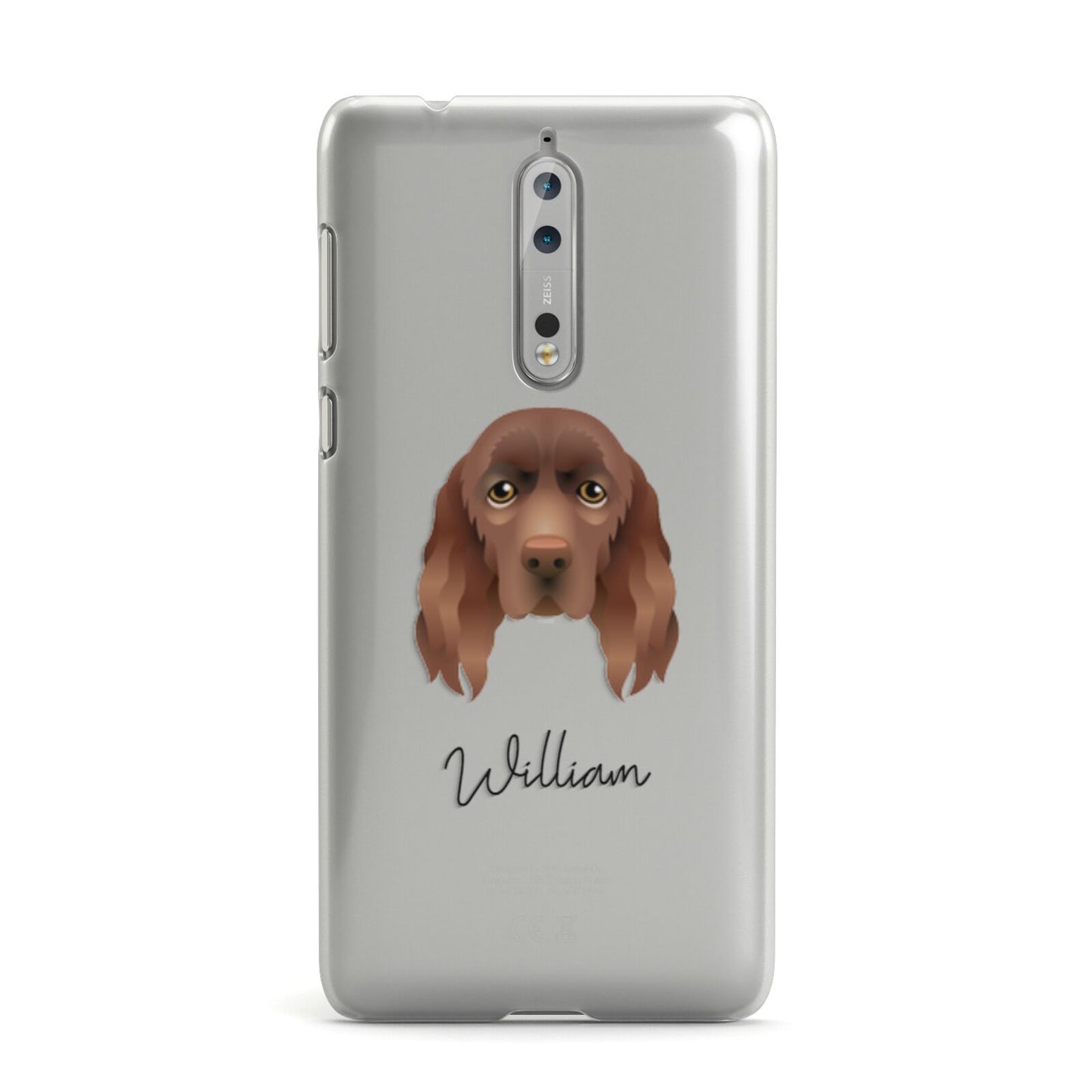 Sussex Spaniel Personalised Nokia Case