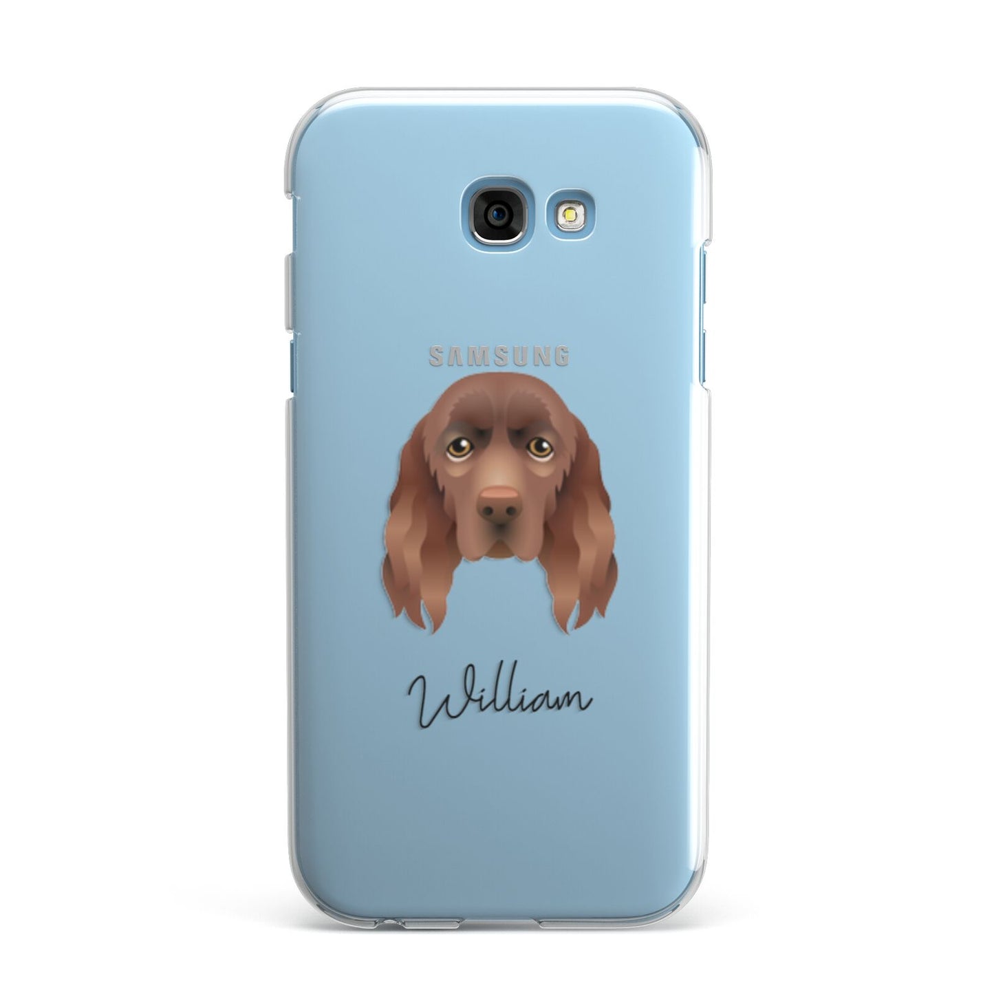 Sussex Spaniel Personalised Samsung Galaxy A7 2017 Case