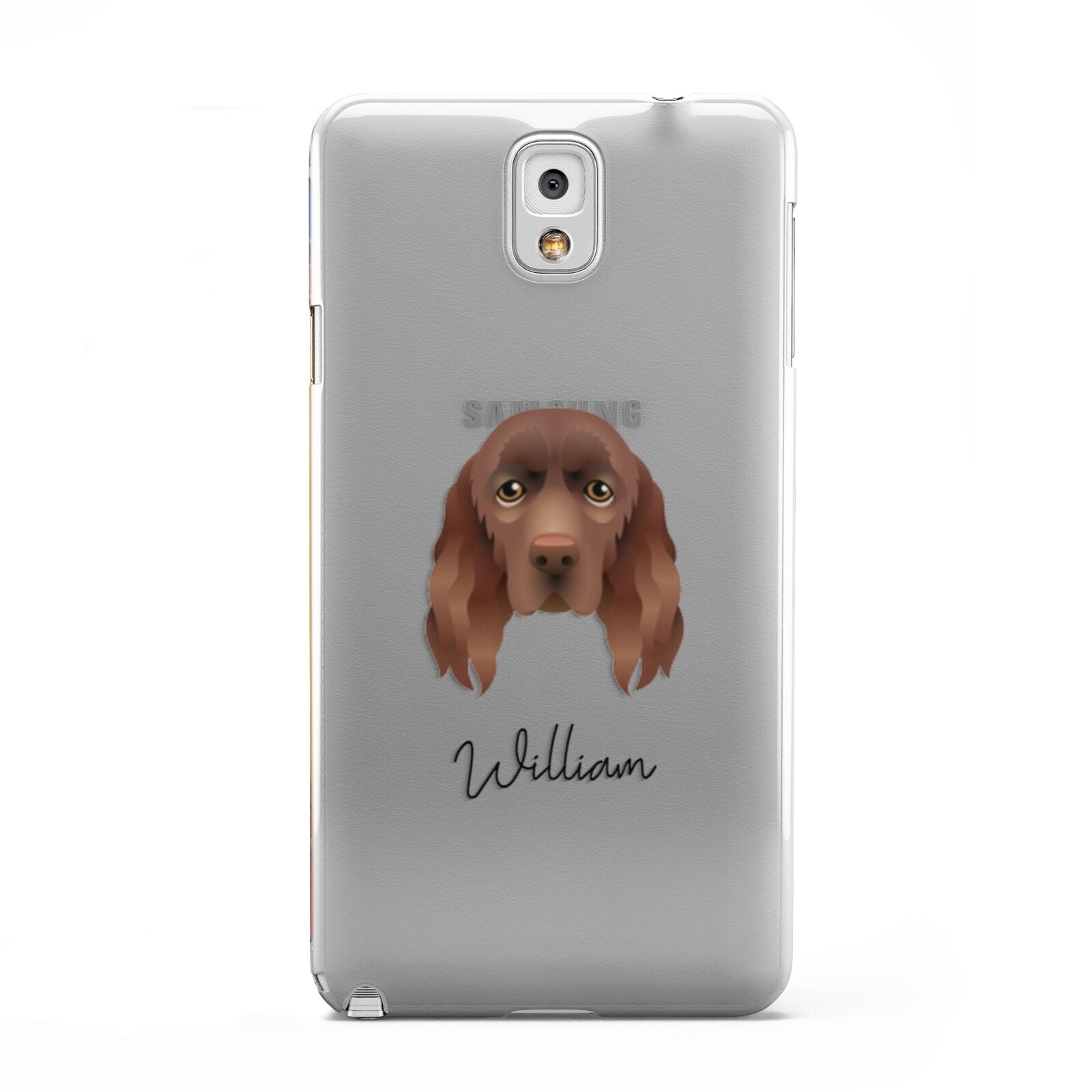 Sussex Spaniel Personalised Samsung Galaxy Note 3 Case