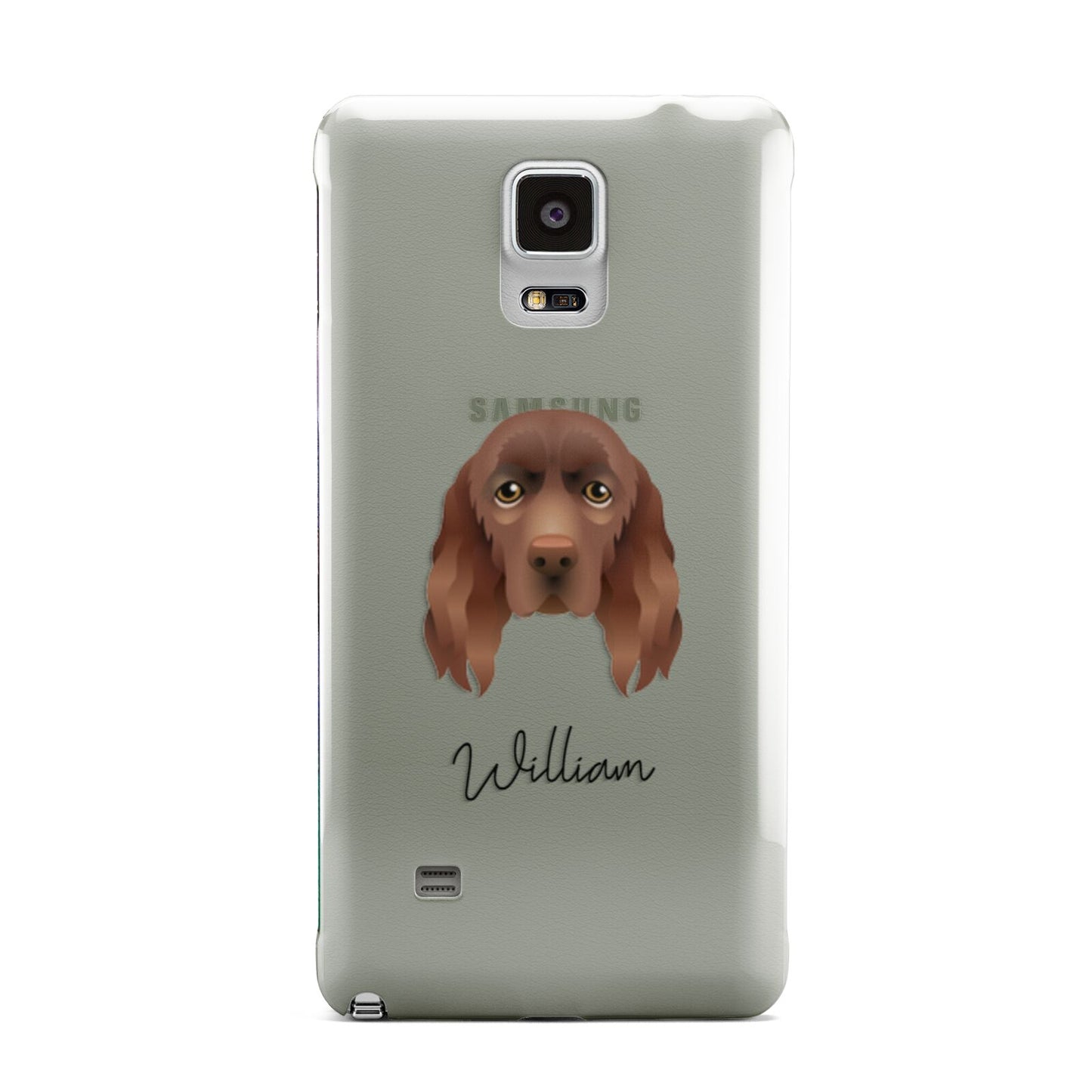 Sussex Spaniel Personalised Samsung Galaxy Note 4 Case
