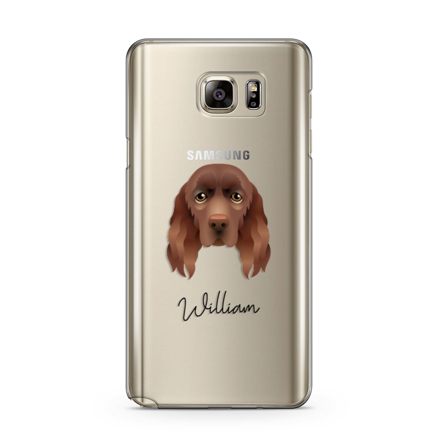 Sussex Spaniel Personalised Samsung Galaxy Note 5 Case