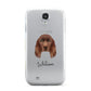 Sussex Spaniel Personalised Samsung Galaxy S4 Case