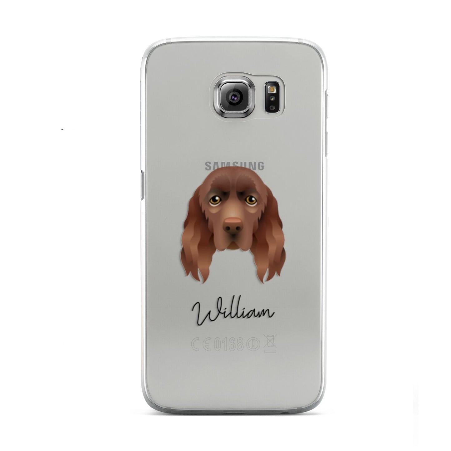 Sussex Spaniel Personalised Samsung Galaxy S6 Case