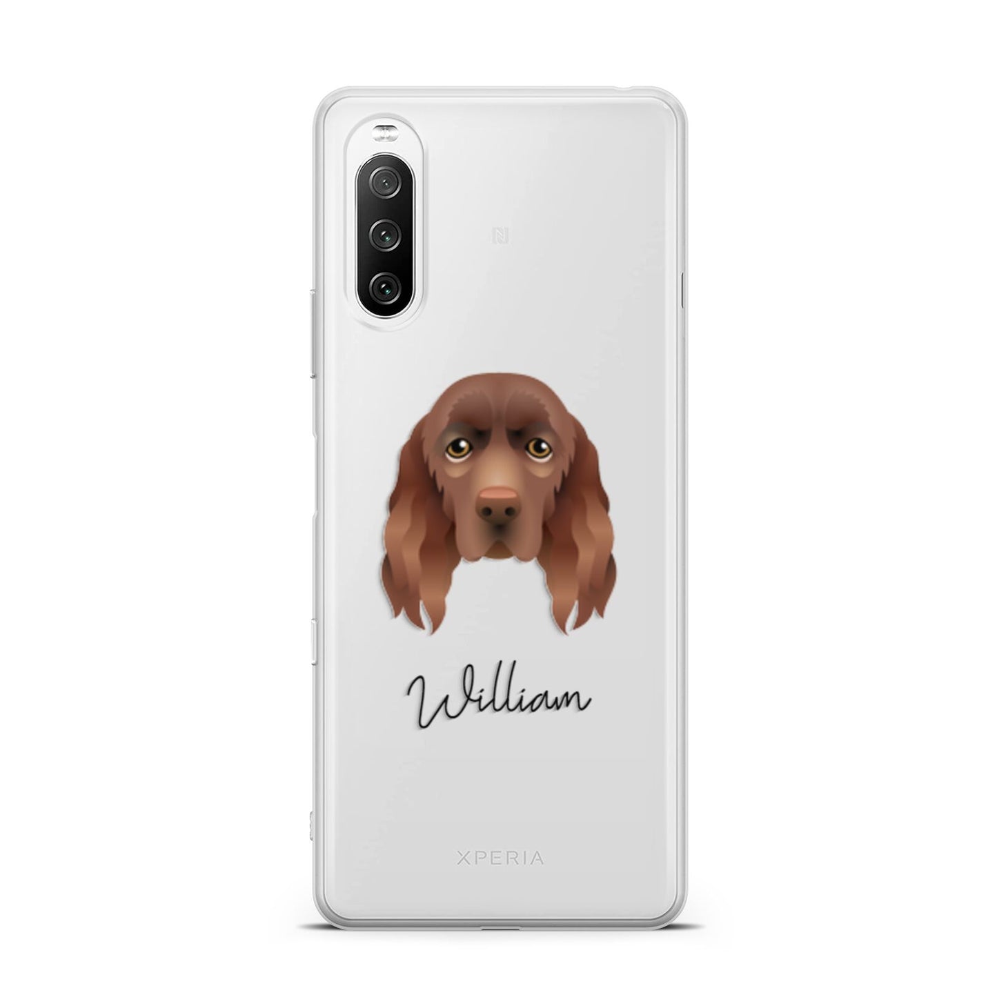 Sussex Spaniel Personalised Sony Xperia 10 III Case