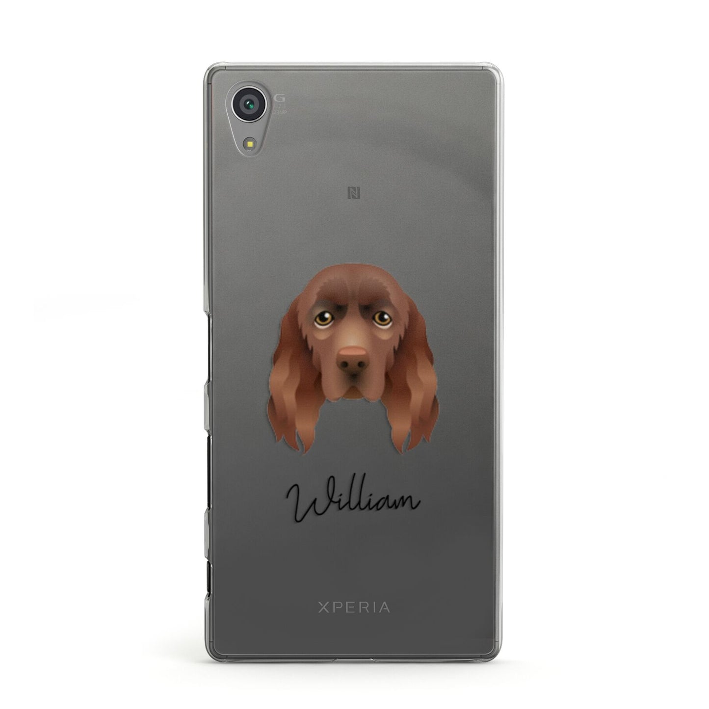 Sussex Spaniel Personalised Sony Xperia Case