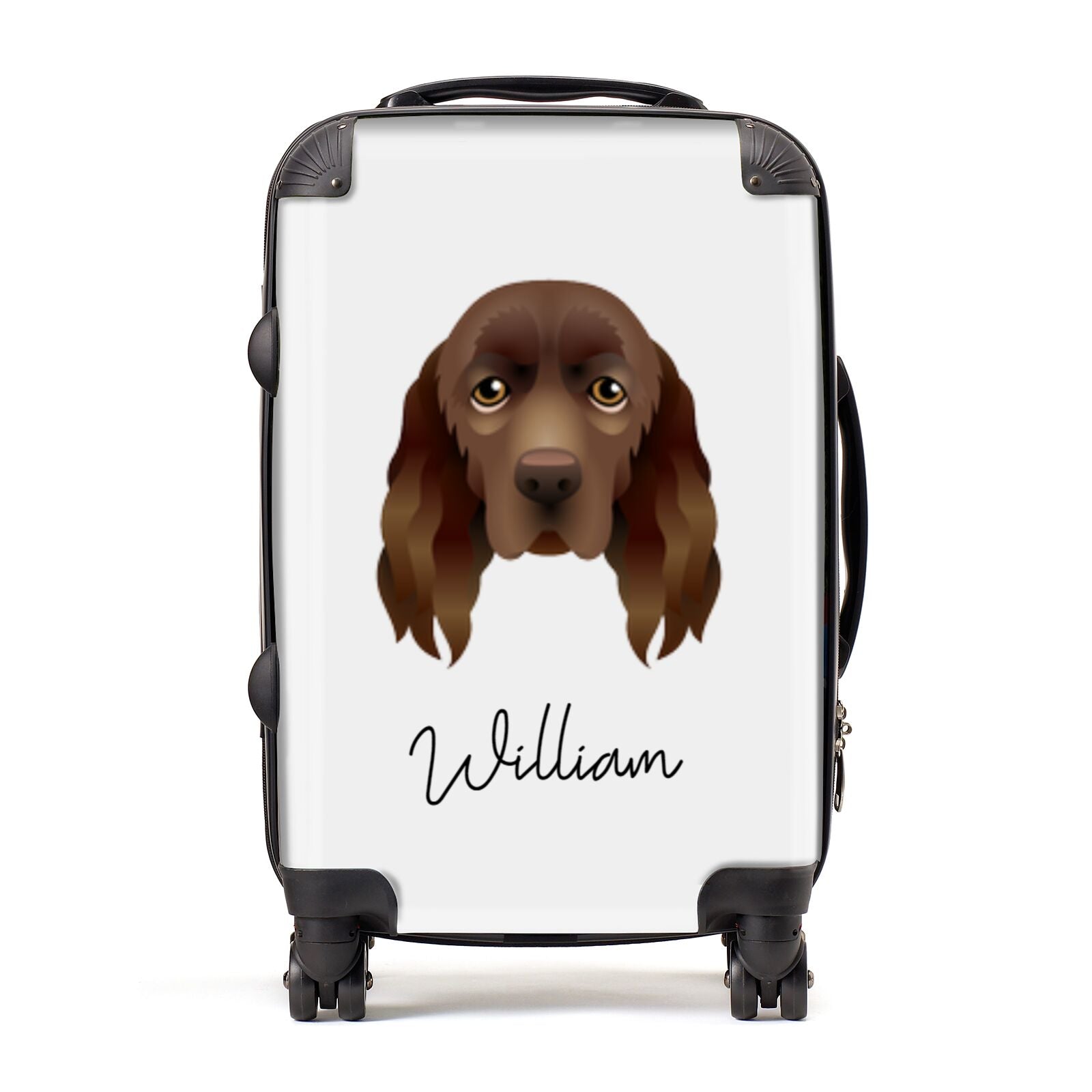 Sussex Spaniel Personalised Suitcase