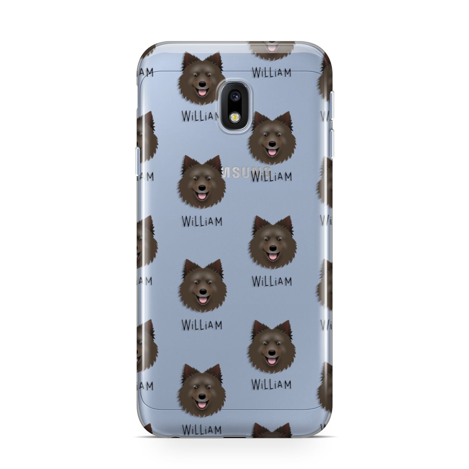 Swedish Lapphund Icon with Name Samsung Galaxy J3 2017 Case