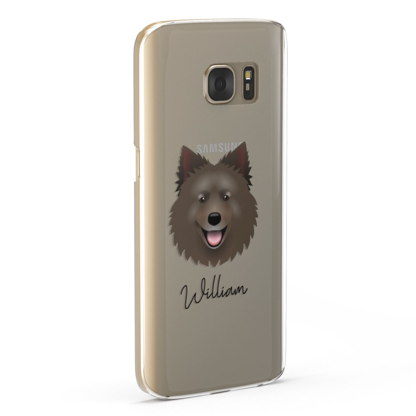 Swedish Lapphund Personalised Samsung Galaxy Case Fourty Five Degrees