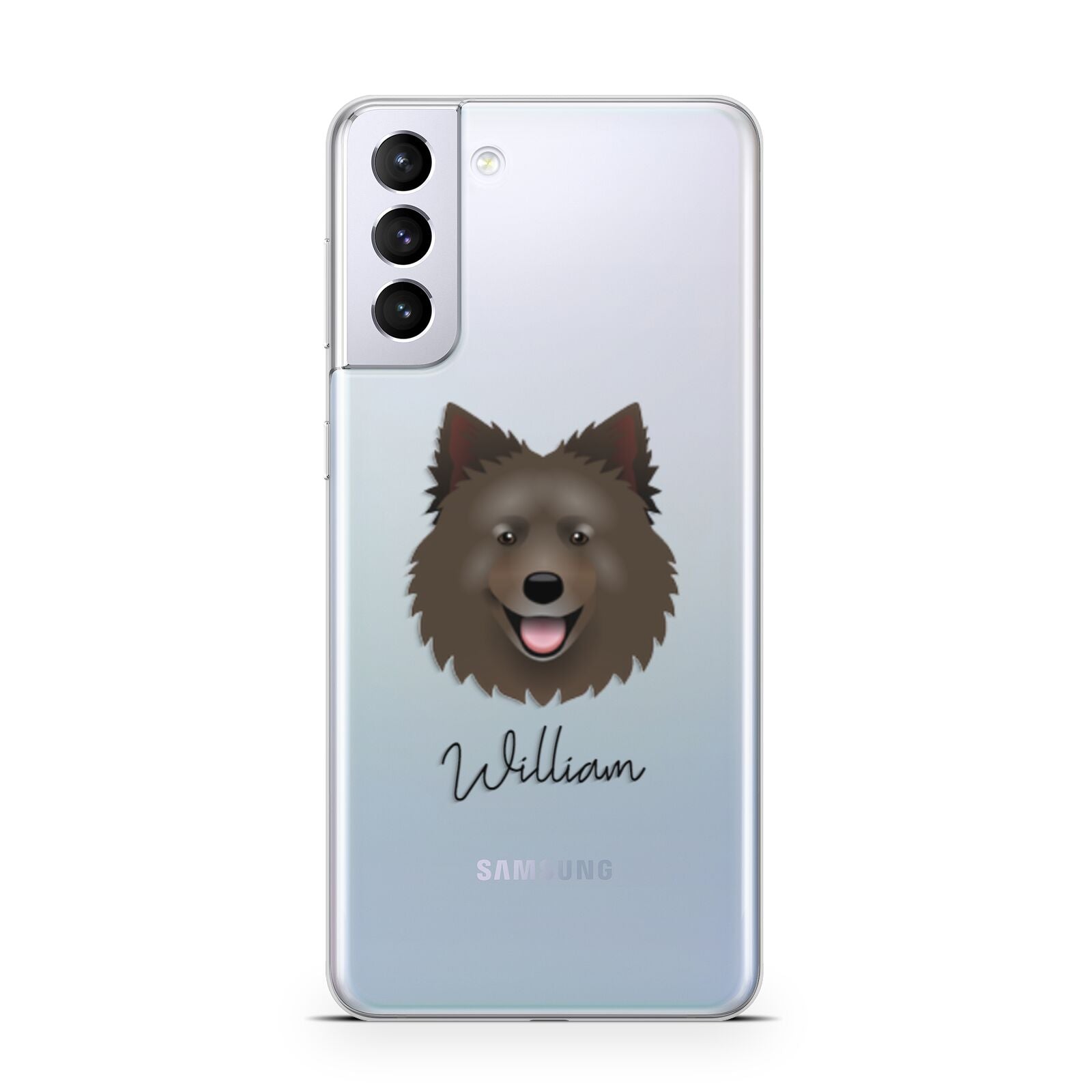 Swedish Lapphund Personalised Samsung S21 Plus Phone Case