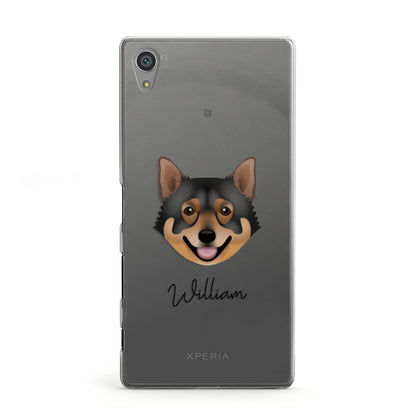 Swedish Vallhund Personalised Sony Xperia Case