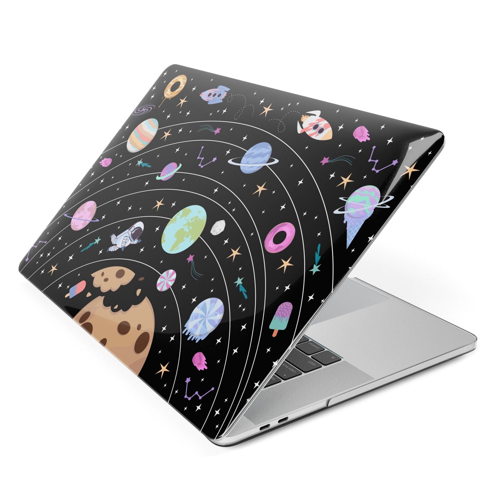 Sweet Celestial Scene Apple MacBook Case Side View