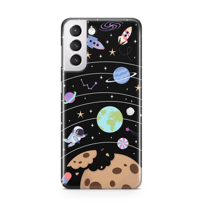 Sweet Celestial Scene Samsung S21 Case