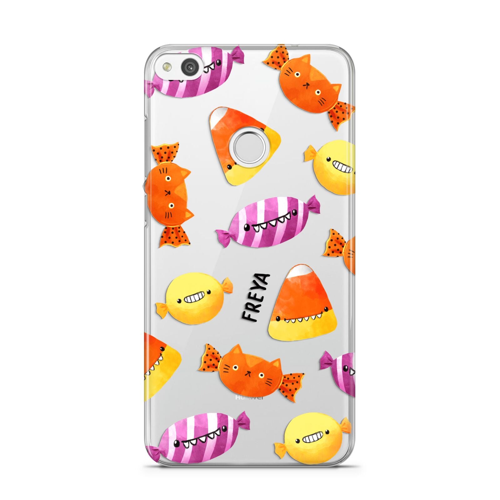 Sweet Faces Halloween Personalised Huawei P8 Lite Case