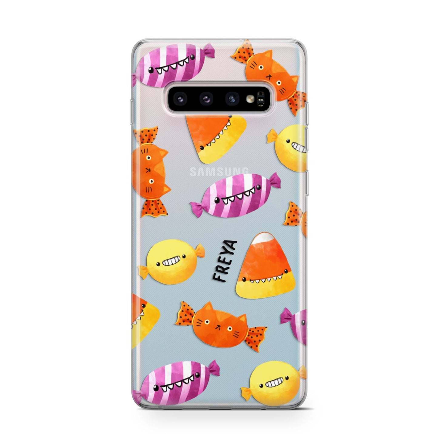 Sweet Faces Halloween Personalised Protective Samsung Galaxy Case