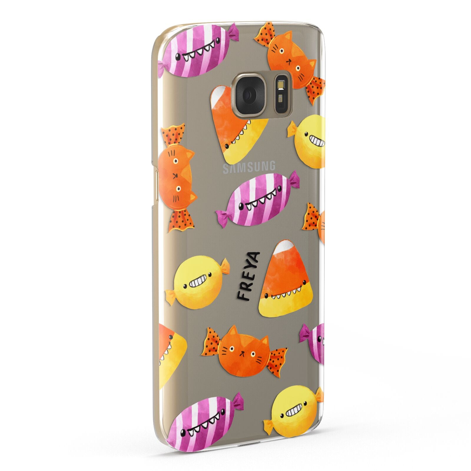 Sweet Faces Halloween Personalised Samsung Galaxy Case Fourty Five Degrees